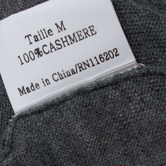 ZADIG&VOLTAIRE 100% Cashmere Gray Belted Cardigan - Size M NWT - Picture 7 of 8
